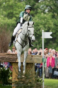 Niki Roncoroni riding Stonedge at the Countryside Birch - Badminton Horse Trials 2017