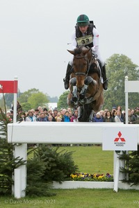 Jim Newsam riding Magennis at the Offset Oxer - Badminton Horse Trials 2017