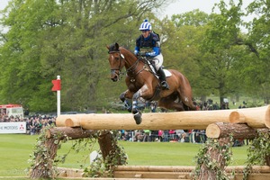 Imogen Murray riding Ivar Gooden at the Rolex Grand Slam Trakehner - Badminton Horse Trials 2017