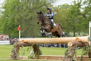 Rosalind Canter riding Allstar B at the Rolex Grand Slam Trakehner - Badminton Horse Trials 2017