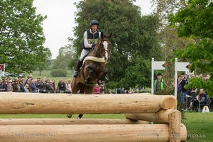 Paul Sims riding Glengarnock at the Devoucoux Oxer - Badminton Horse Trials 2017