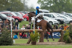 Joris Vanspringel riding Lully Des Aulnes at the KBIS Bridge - Badminton Horse Trials 2017