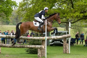 Gubby Leech riding Xavier at the Shogun Hollow - Badminton Horse Trials 2017