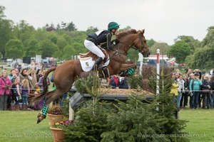 Cathal Daniels riding Rioghan Rua at the Joules Corners - Badminton Horse Trials 2017