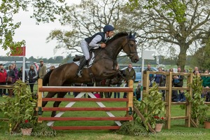 Christopher Burton riding Graf Liberty at the World Horse Welfare Gates - Badminton Horse Trials 2017