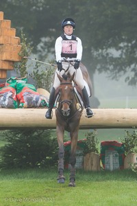 Pippa Funnell riding MIRAGE D&#x27;ELLE at the Dodson &amp; Horrell Feed Tables in the CCI3* Event at the 2015 Blenheim Palace International Horse Trials