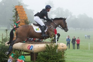 Oliver Townend riding DUNBEAU at the Dodson &amp; Horrell Feed Tables  in the CCI3* Event at the 2015 Blenheim Palace International Horse Trials