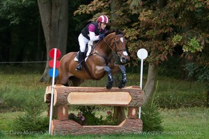 Blyth Tait riding BEAR NECESSITY V at the Shires Equestrian Wooded Hollow in the CCI3* Event at the 2015 Blenheim Palace International Horse Trials