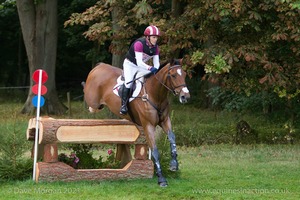 Blyth Tait riding BEAR NECESSITY V at the Shires Equestrian Wooded Hollow in the CCI3* Event at the 2015 Blenheim Palace International Horse Trials