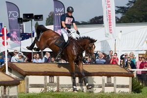 Kai Rueder riding COLANI SUNRISE at the Ariat Dew Pond in the CCI3* Event at the 2015 Blenheim Palace International Horse Trials