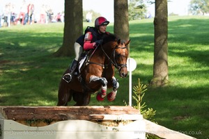 Louisa Lockwood riding AVOCADO at The Initiative Challenge in the CCI3* Event at the 2015 Blenheim Palace International Horse Trials