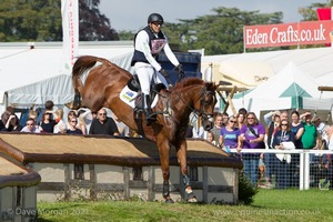 Bill Levett riding ALEXANDER NJ at the Ariat Dew Pond in the CCI3* Event at the 2015 Blenheim Palace International Horse Trials