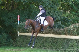 Simon Vatcher riding CAMBLIN HILL at the Brightwells Flyer in the CCI3* Event at the 2015 Blenheim Palace International Horse Trials