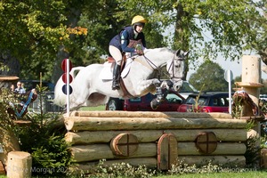 Serena McGregor riding TRAITORS FORD at the Voltaire Design Saddle Rack in the CCI3* Event at the 2015 Blenheim Palace International Horse Trials