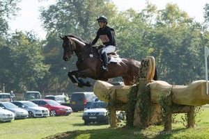 Niklas Bschorer riding WIN AND LOVE at the The See Saw in the CCI3* Event at the 2015 Blenheim Palace International Horse Trials