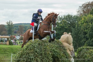 FERNHILL FACETIME and Zara Tindall (110) in the CCI3* Cross Country at Blenheim Palace International Horse Trials 2017