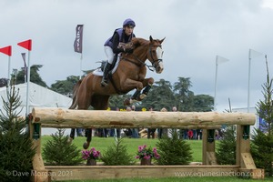 DARGUN and Emily King (144) in the CCI3* Cross Country at Blenheim Palace International Horse Trials 2017