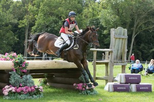 BULANO and Katie Bleloch (157) in the CCI3* Cross Country at Blenheim Palace International Horse Trials 2017