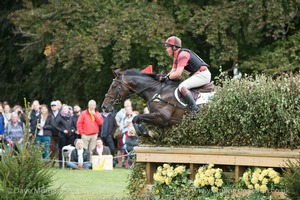 ONE OF A KIND II and Matthew Heath (180) in the CCI3* Cross Country at Blenheim Palace International Horse Trials 2017