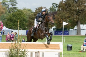 TORONTO D AUROIS and Arthur Duffort (183) in the CCI3* Cross Country at Blenheim Palace International Horse Trials 2017