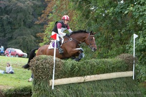DASSETT COURAGE and Blyth Tait (24) in the CCI3* Cross Country Event Rider Masters at Blenheim Palace International Horse Trials 2017
