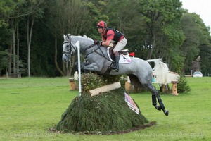 COOLEY LORD LUX and Matthew Heath (47) in the CCI3* Cross Country Event Rider Masters at Blenheim Palace International Horse Trials 2017