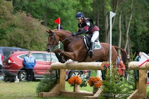 LILLY CORINNE and Sarah Bullimore (26) in the CCI3* Cross Country Event Rider Masters at Blenheim Palace International Horse Trials 2017