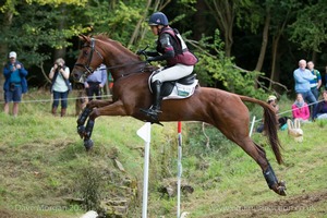 LILLY CORINNE and Sarah Bullimore (26) in the CCI3* Cross Country Event Rider Masters at Blenheim Palace International Horse Trials 2017