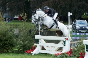 KILTUBRID RHAPSODY and Mark Todd (1) in the CCI3* Cross Country Event Rider Masters at Blenheim Palace International Horse Trials 2017