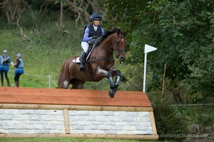 ZENSHERA and Rosalind Canter (10) in the CCI3* Cross Country Event Rider Masters at Blenheim Palace International Horse Trials 2017