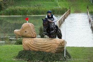 GRAF LIBERTY and Christopher Burton (3) in the CCI3* Cross Country Event Rider Masters at Blenheim Palace International Horse Trials 2017