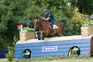 Vittoria Panizzon riding CHEQUERS PLAY THE GAME at the Hampton&#x27;s International House (5) - Gatcombe Festival of Eventing 2015