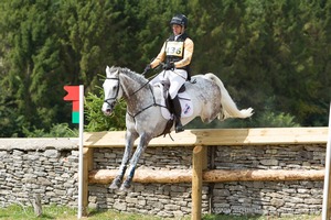 Nick Gauntlett riding CARDEN EARL GREY at the Equistro Wall (7) - Gatcombe Festival of Eventing 2015