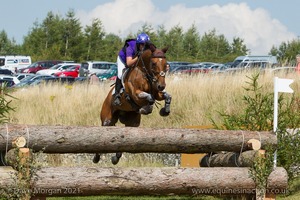 Georgie Strang riding COOLEY EARL at the Bedmax Stick Pile (8) - Gatcombe Festival of Eventing 2015