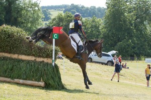 Dominic Ruane riding BIRCHCOL ROCK IDOL at the Dodson &amp; Horrell Staypower (12A/B/C) - Gatcombe Festival of Eventing 2015