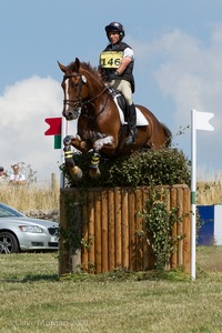 Matthew Selby riding THE BELIEVABLE FOX at the Dodson &amp; Horrell Staypower (12A/B/C) - Gatcombe Festival of Eventing 2015