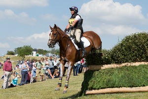 Matthew Selby riding THE BELIEVABLE FOX at the Dodson &amp; Horrell Staypower (12A/B/C) - Gatcombe Festival of Eventing 2015