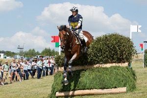 Imogen Murray riding IVAR GOODEN at the Dodson &amp; Horrell Staypower (12A/B/C) - Gatcombe Festival of Eventing 2015