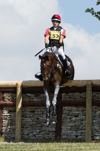 Rupert Batting riding MANYOSHU at the Dodson &amp; Horrell Staypower (12A/B/C) - Gatcombe Festival of Eventing 2015