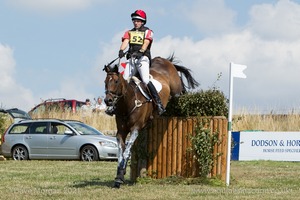 Rupert Batting riding MANYOSHU at the Dodson &amp; Horrell Staypower (12A/B/C) - Gatcombe Festival of Eventing 2015