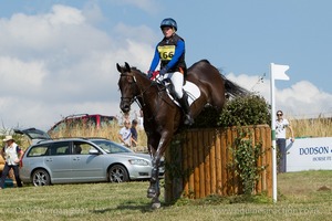 Sara Horrell riding TREVIDDEN at the Dodson &amp; Horrell Staypower (12A/B/C) - Gatcombe Festival of Eventing 2015