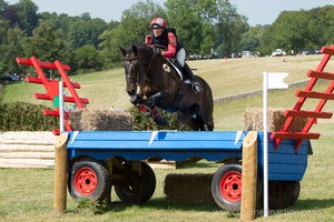 Louisa Lockwood riding SHANNONDALE QUEST at the Equi-Trek Wagon (14) - Gatcombe Festival of Eventing 2015