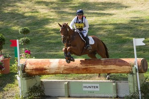 Kristina Cook riding BILLY THE RED at the Hunter Field Water Complex (22A/B) - Gatcombe Festival of Eventing 2015