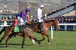 Faugheen & Ruby Walsh win the Stan James Champion Hurdle for Willie Mullins.