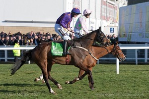 Faugheen & Ruby Walsh win the Stan James Champion Hurdle for Willie Mullins.