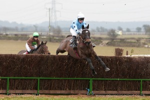 Heythrop Hunt Point to Point Races at Cocklebarrow 2014. 1st race: BA Hull Restricted Race.