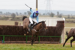 Heythrop Hunt Point to Point Races at Cocklebarrow 2014. 1st race: BA Hull Restricted Race.