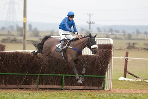 Heythrop Hunt Point to Point Races at Cocklebarrow 2014. 2nd race: Knight Frank Hunt Members, Subscribers & Farmers Race.