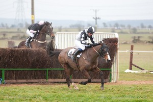 Heythrop Hunt Point to Point Races at Cocklebarrow 2014. 2nd race: Knight Frank Hunt Members, Subscribers & Farmers Race.