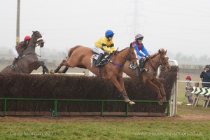 Heythrop Hunt Point to Point Races at Cocklebarrow 2014. 4th race: William Powell Ladies Open Race.